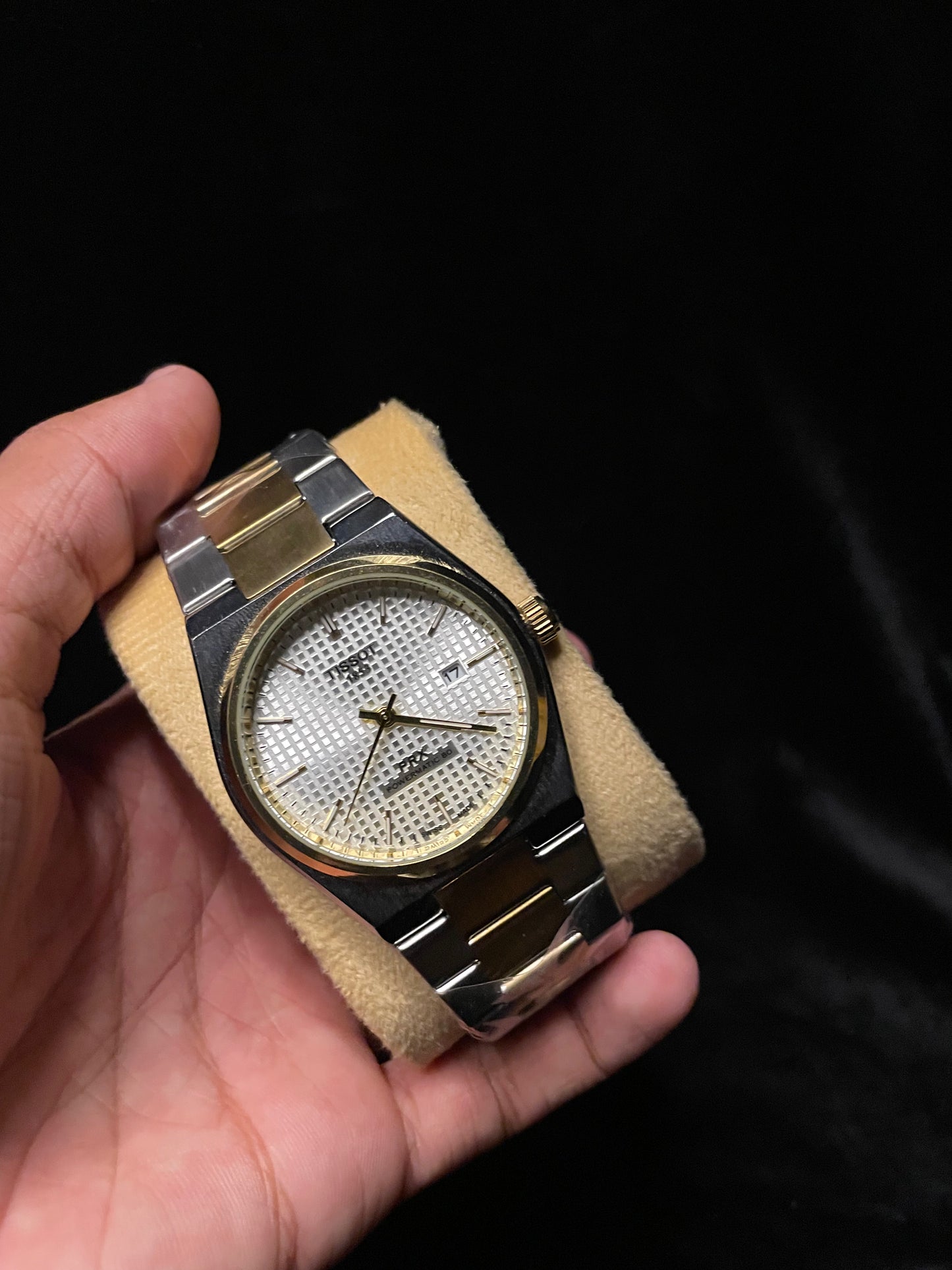 Tissot PRX dual tone