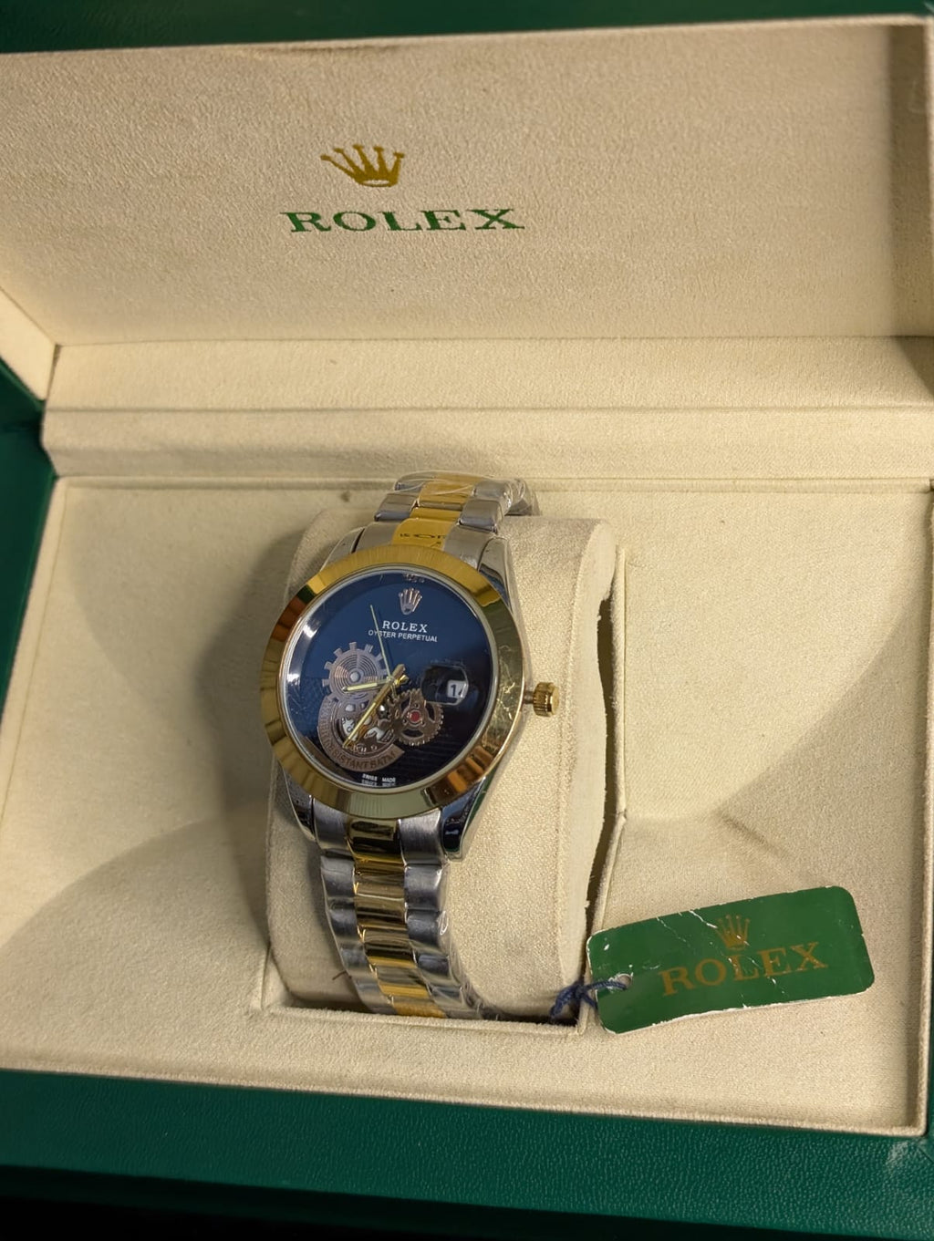 Rolex Skeleton Dual Tone