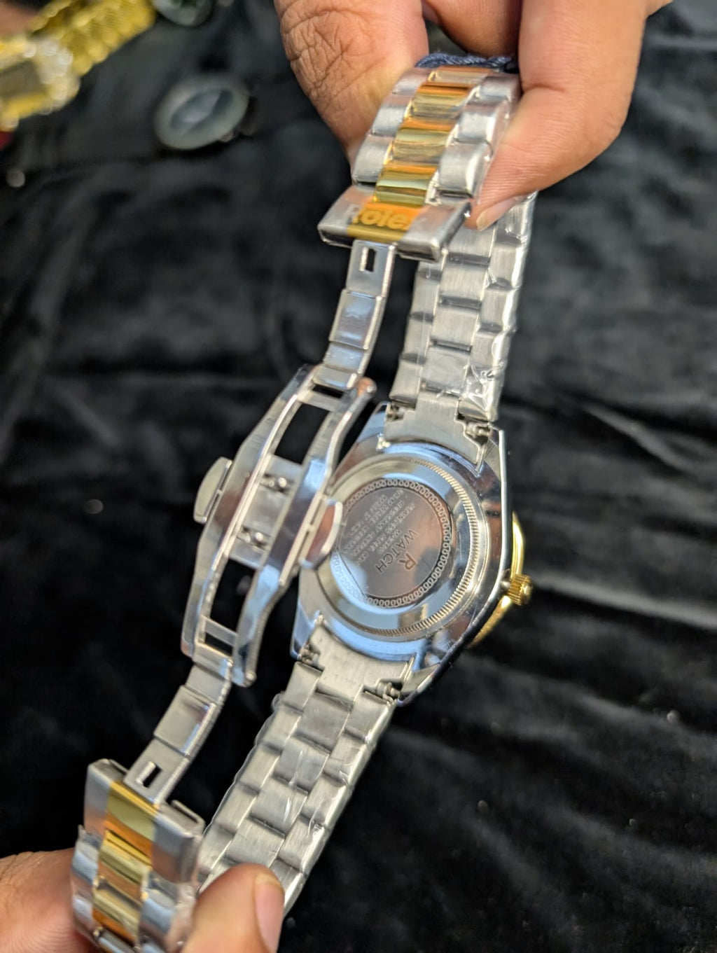 Rolex Skeleton Dual Tone